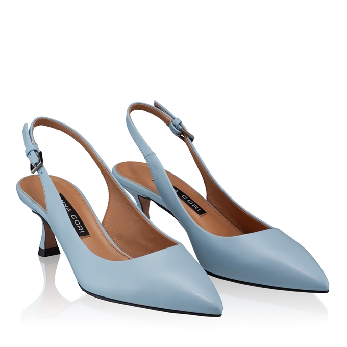 Изображение Pantofi Eleganti Dama 7552 Vitello Azzurro