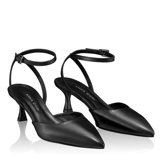 Изображение Pantofi Eleganti Dama 7553 Vitello Negru