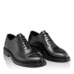 Imagine Pantofi Eleganti Barbati 7643 Vitello Negru