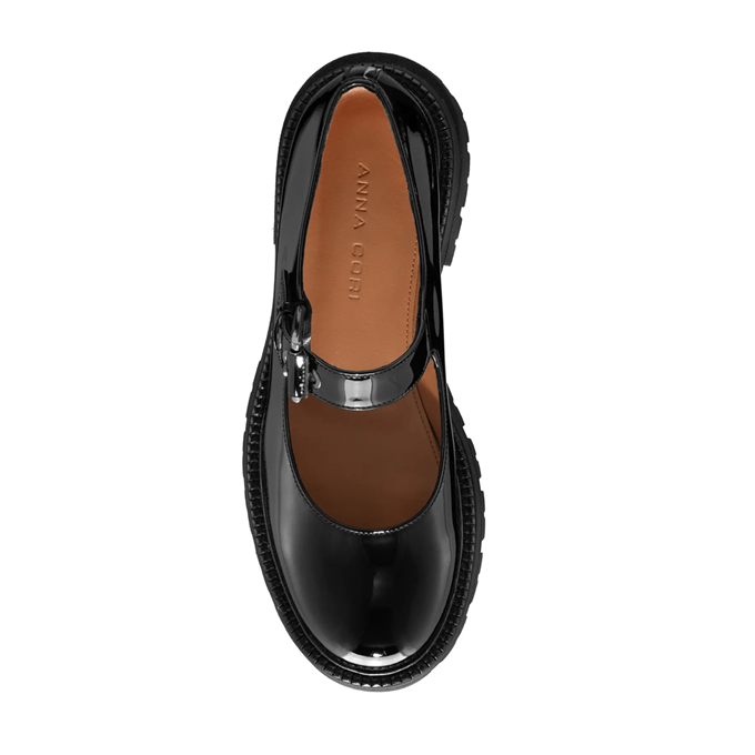 Изображение Pantofi Casual Femei Dama 7842 Lac Negru